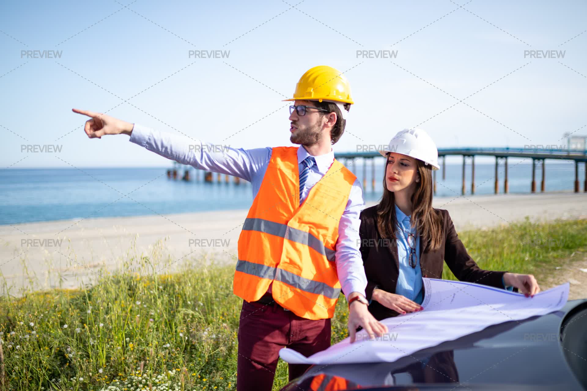 Engineer Point Motion Engineer Point The Industrial Site - Stock Photos | Motion Array