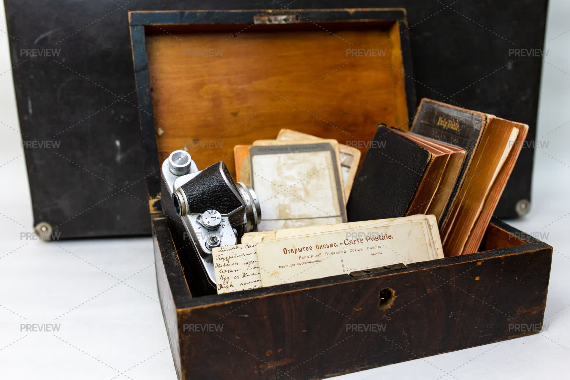 Camera Photos Letters Vintage Camera, Letters And Books by Mikeartmaker - Stock Photos ...