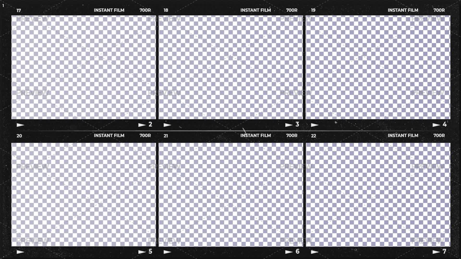 Transparent Split Screen 6 Instant Filmstrip Split Screens by Cody Cannon - Stock Photos ...
