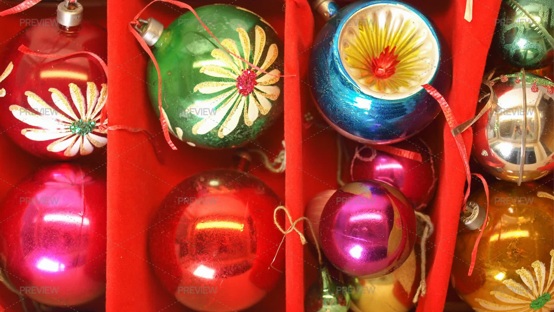 Bauble Array Baubles Christmas Decoration - Stock Photos | Motion Array