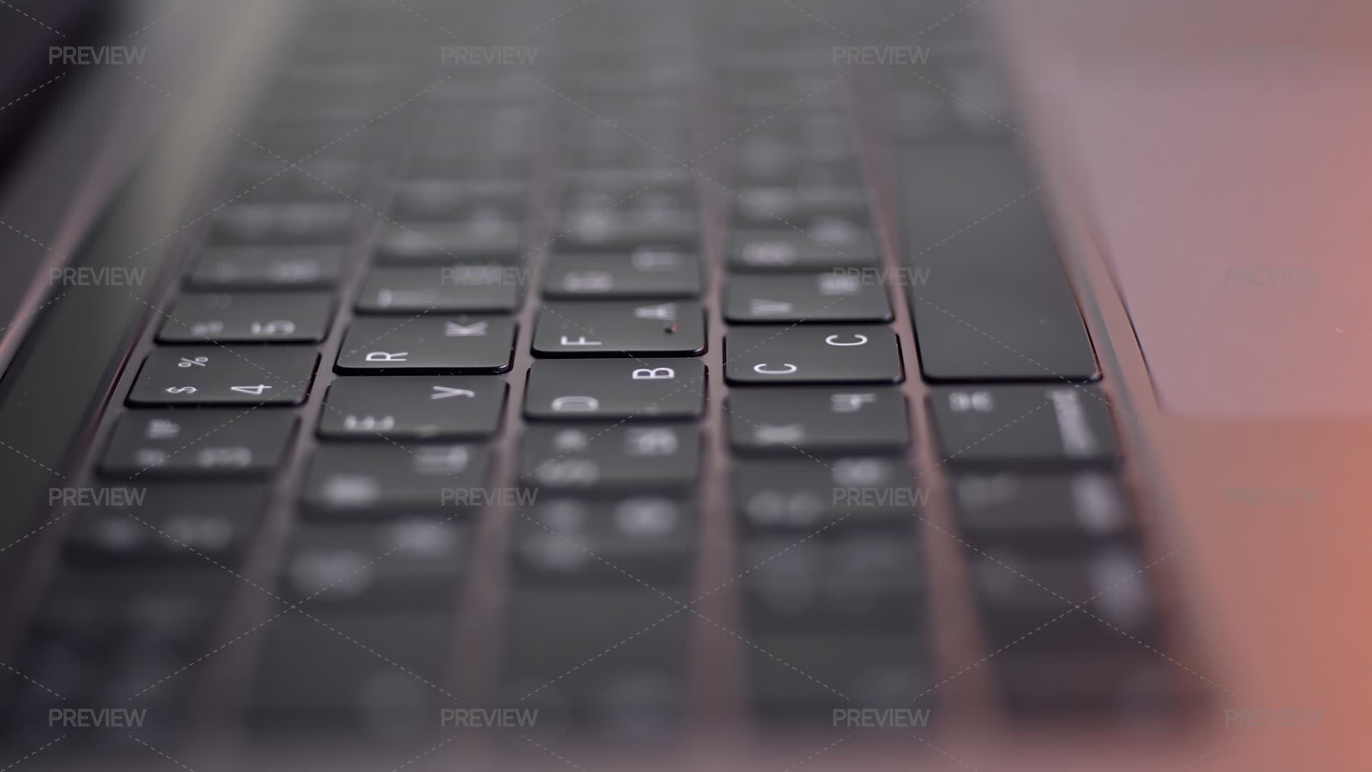 Keyboard Potrait Perspective Of A Computer Keyboard by Media Whale Stock - Stock Photos ...