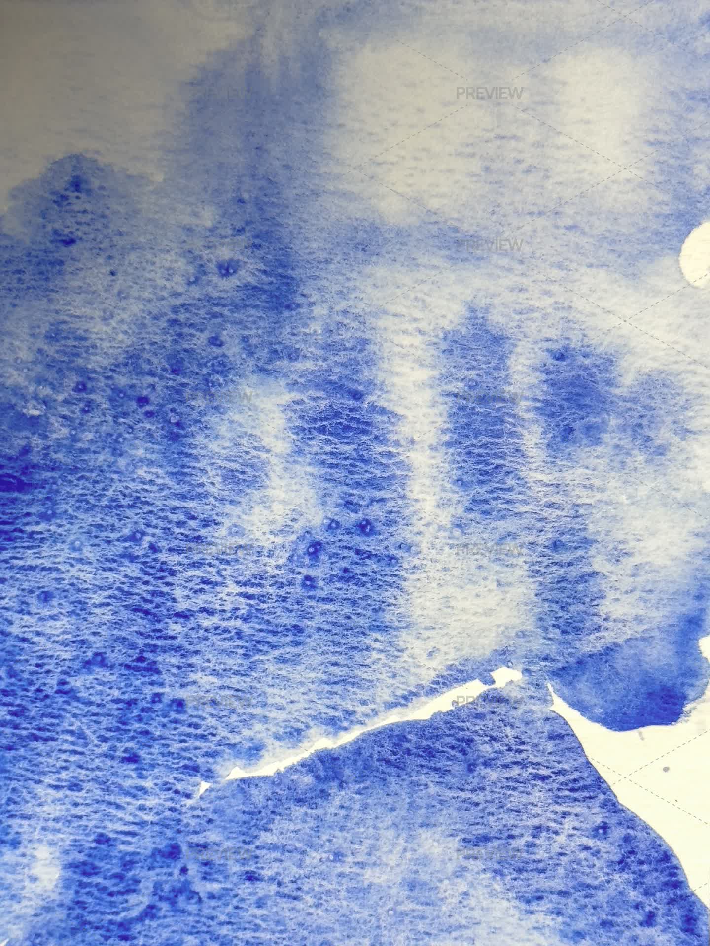 Blue Ink Stain Close-Up by Ibragimov - Stock Photos | Motion Array