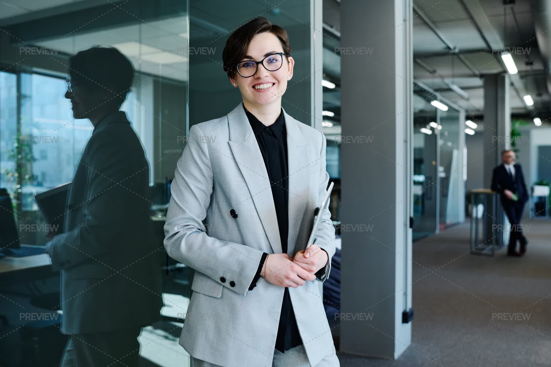 Young Successful Businesswoman Leader - Stock Photos | Motion Array
