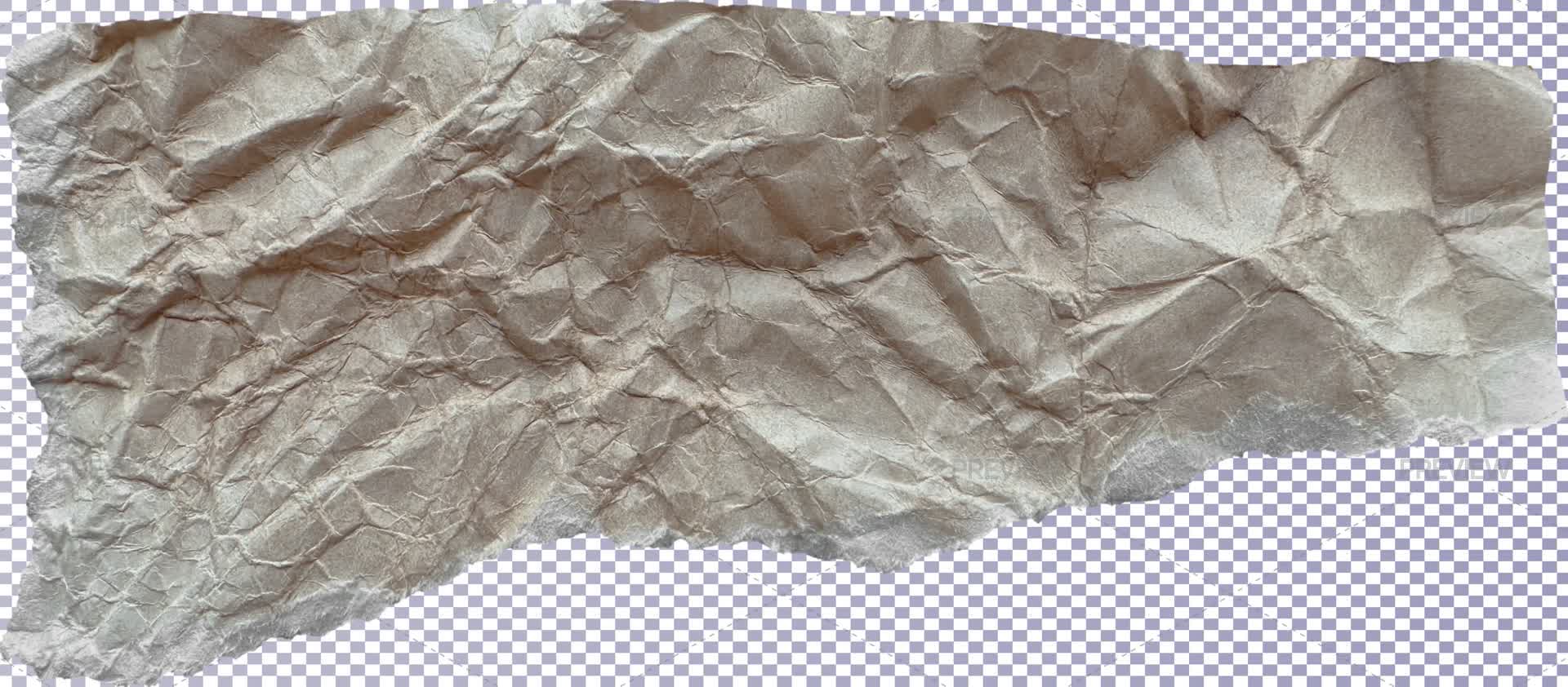 Crumble Paper Rip Ripped Crumpled Old Paper Piece by Ksuview - Stock Photos | Motion Array