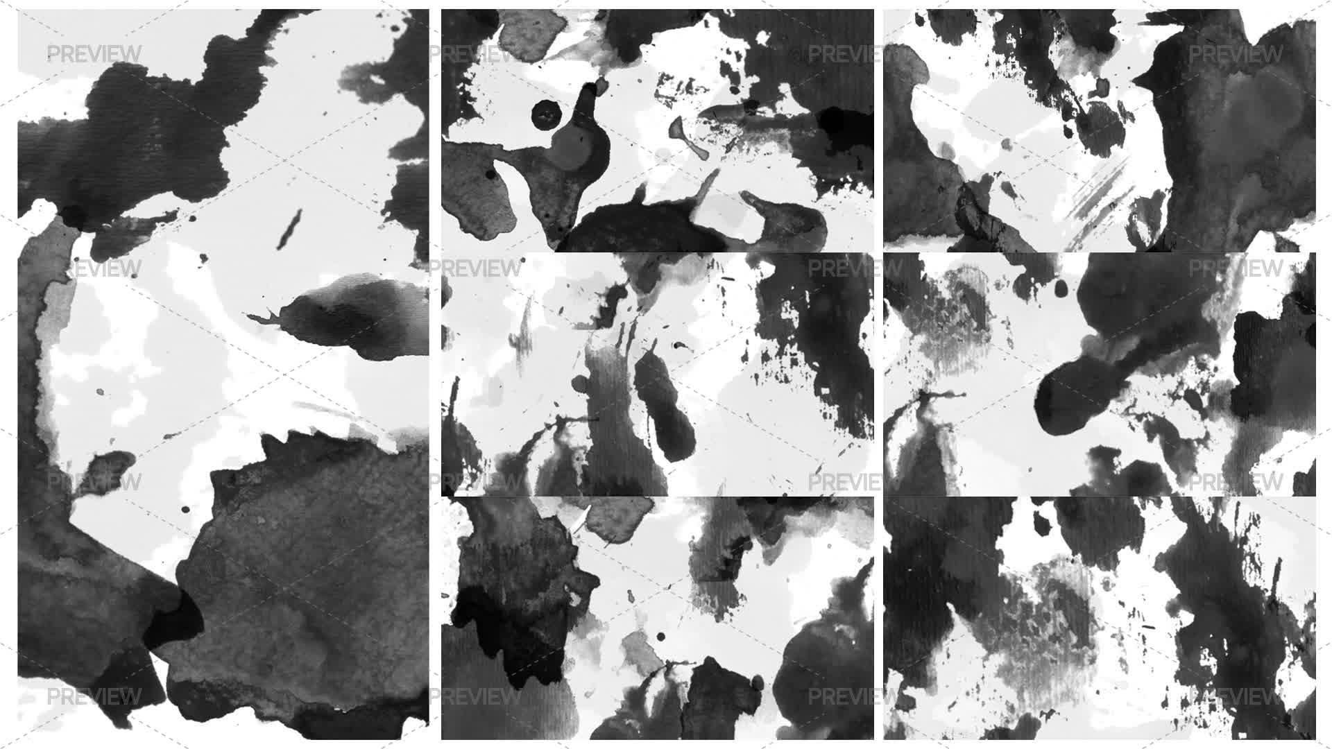 Splatter Array Background Watercolor Splatter Illustrations by BB - Graphics | Motion Array