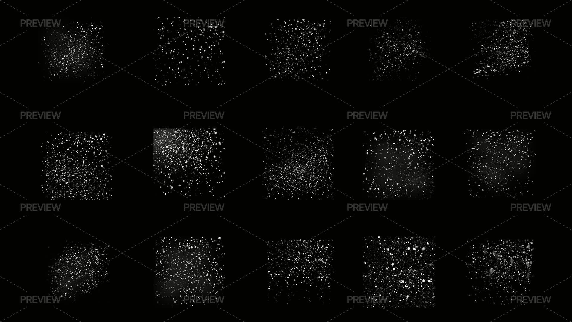 Snowflake Dust Overlay Snow Dust Overlays by Pitchlook - Graphics | Motion Array
