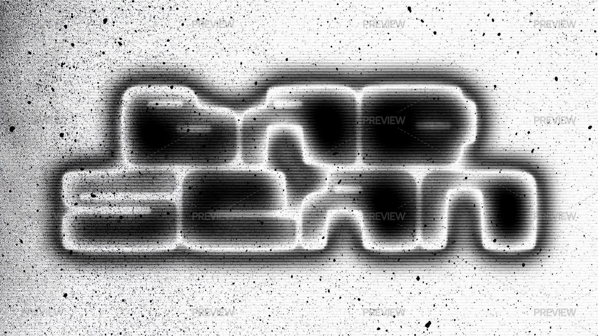 Scanning Text Effect Blurred Bad Scan Text Effect by Franciacorta Design - Graphics | Motion ...