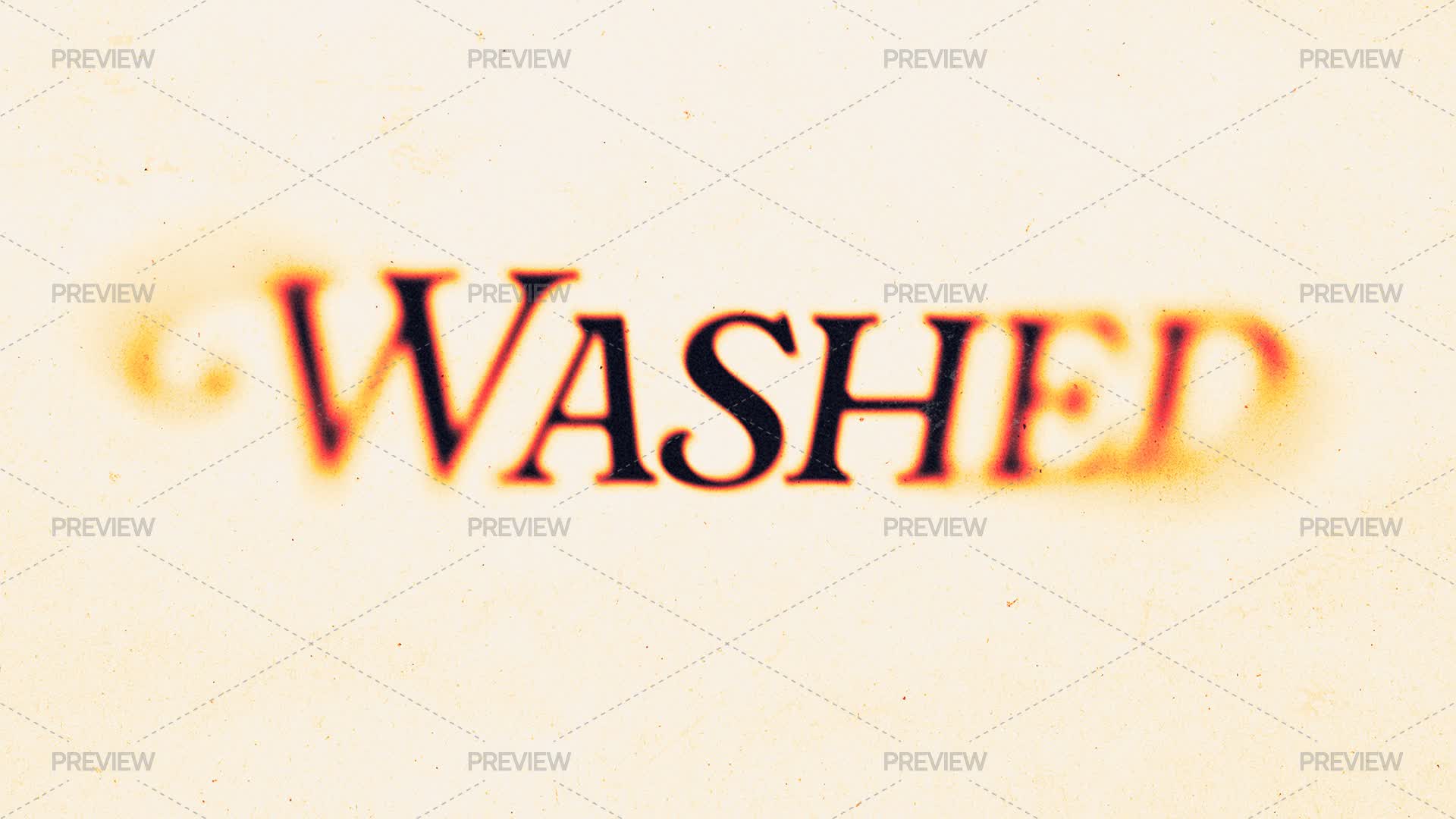 Washed Text Pattern Washed Text Effect - Graphics | Motion Array