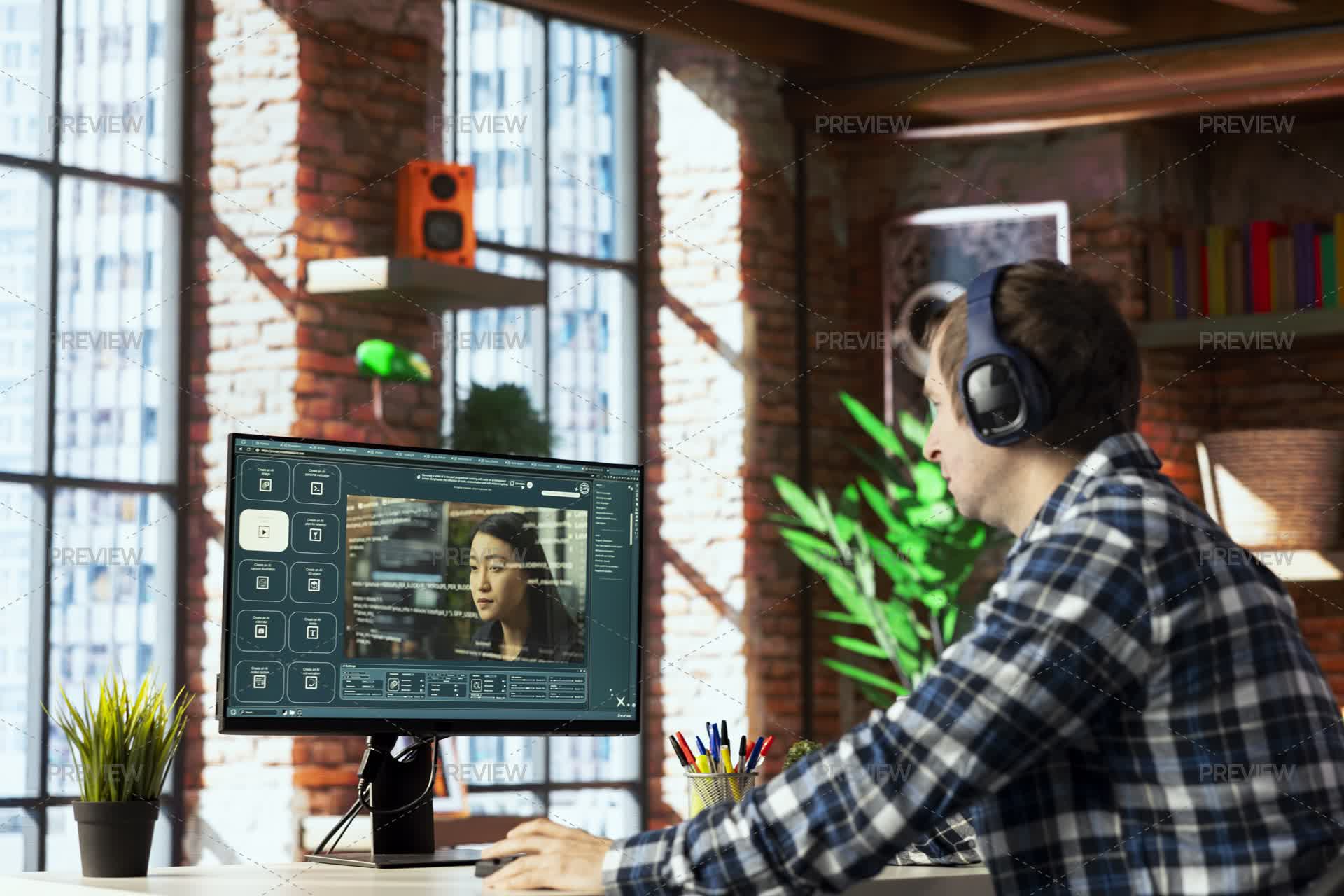 Using Gpt Man Man In Home Office Using Generative AI GPT With Image Understanding ...