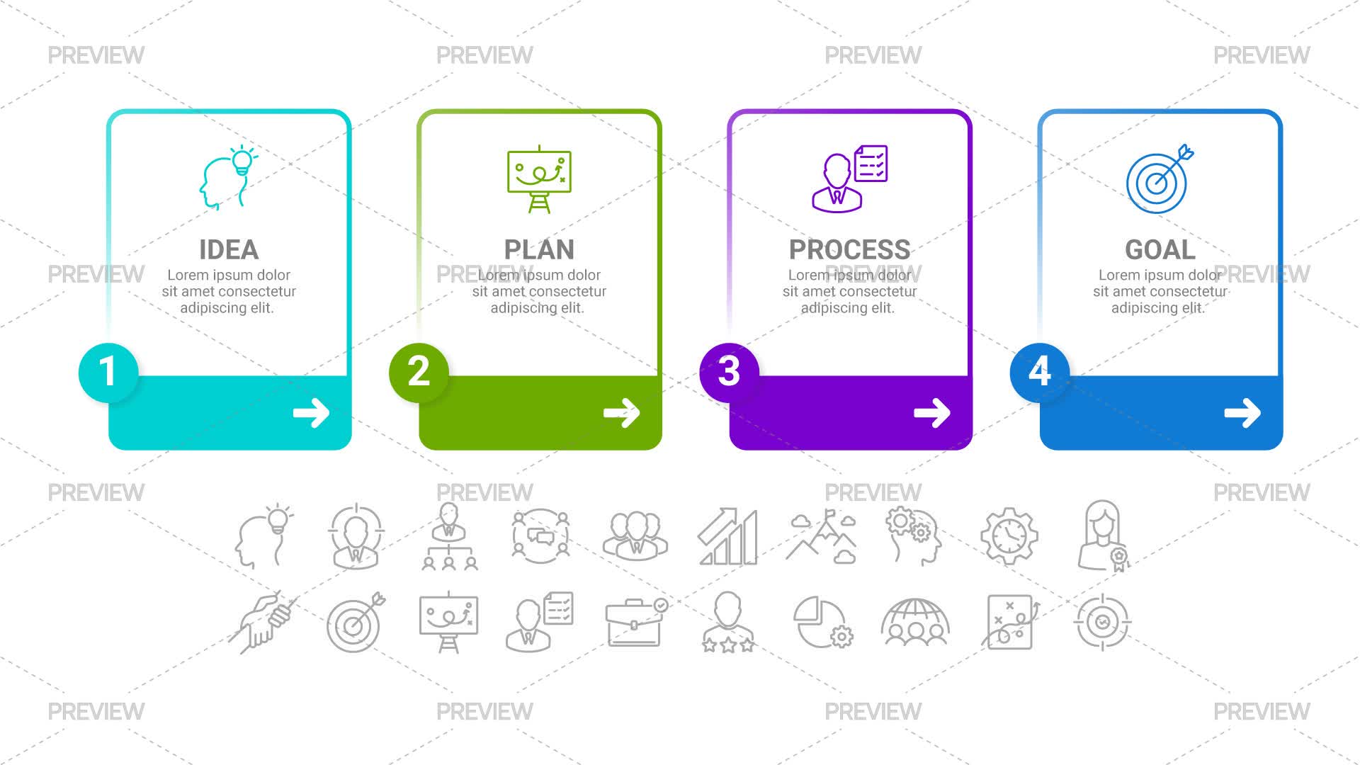 Business Infographics Template - Graphics | Motion Array