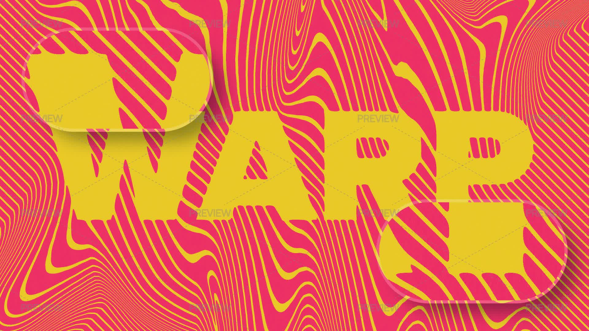 Warp Rising Text Abstract Warp Line Text Effect by Creative Veila - Graphics | Motion Array