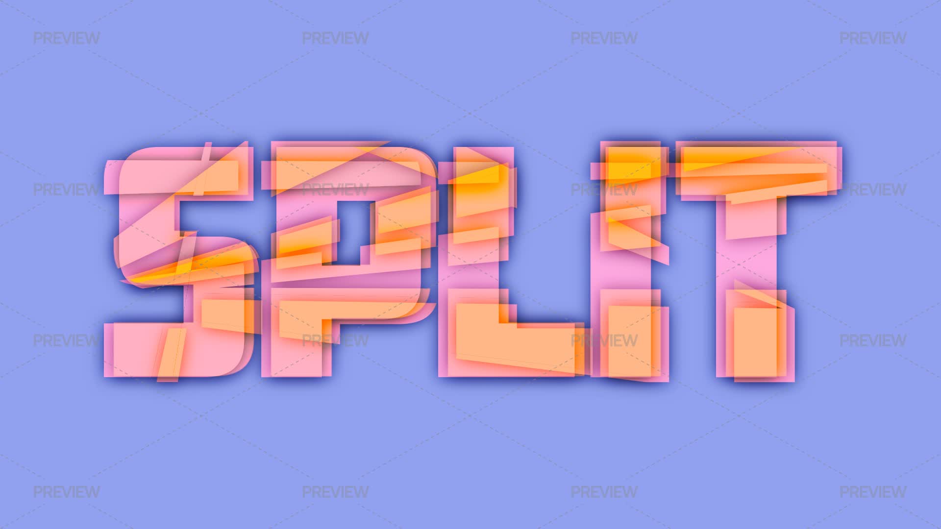 Emphasis Split Text Split Text Effect by Wavebreak Media - Graphics | Motion Array