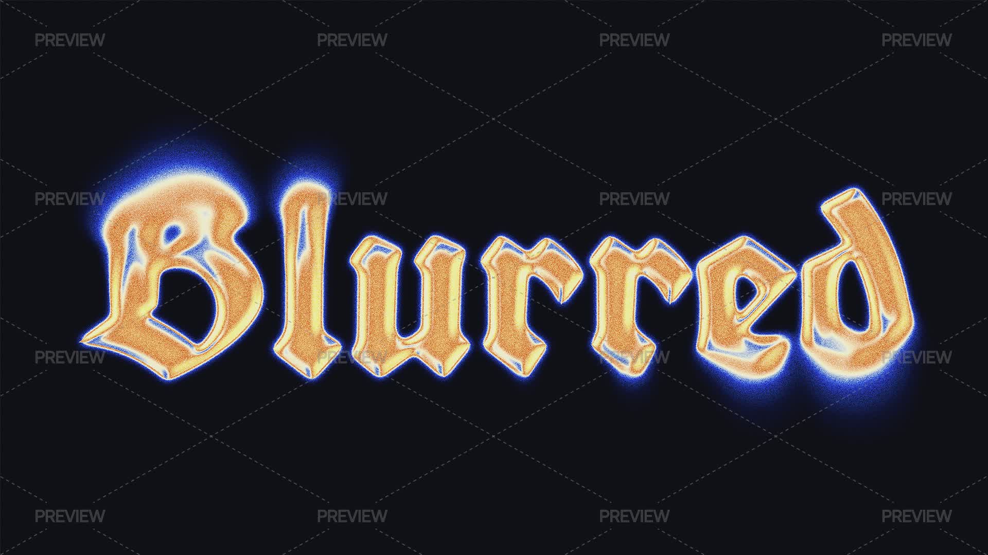 Random Blurred Text Blurred Text Effect - Graphics | Motion Array