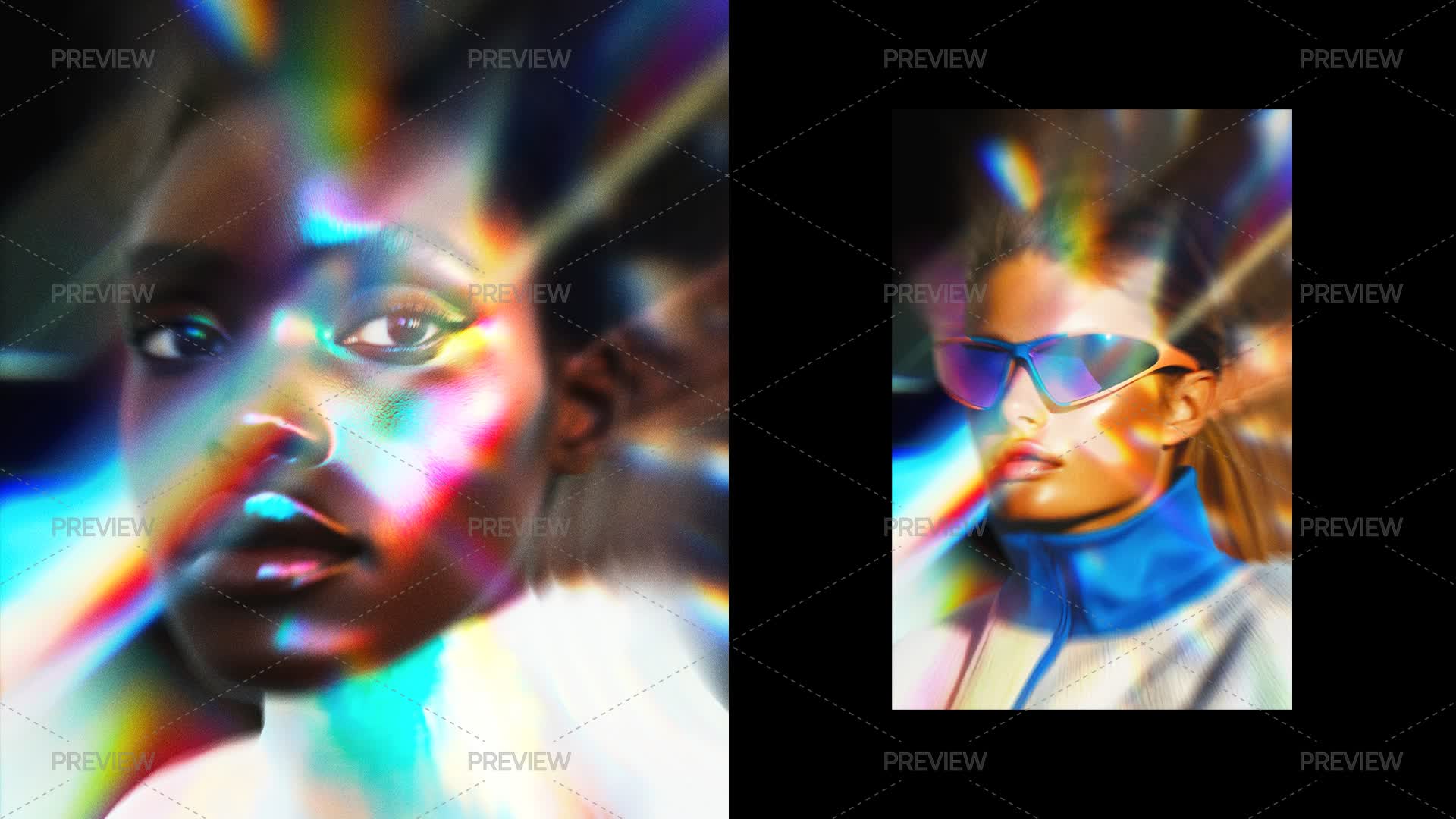Prism Raphics Vertical Motion Prism Photo Effect by Pixelbuddha - Graphics | Motion Array