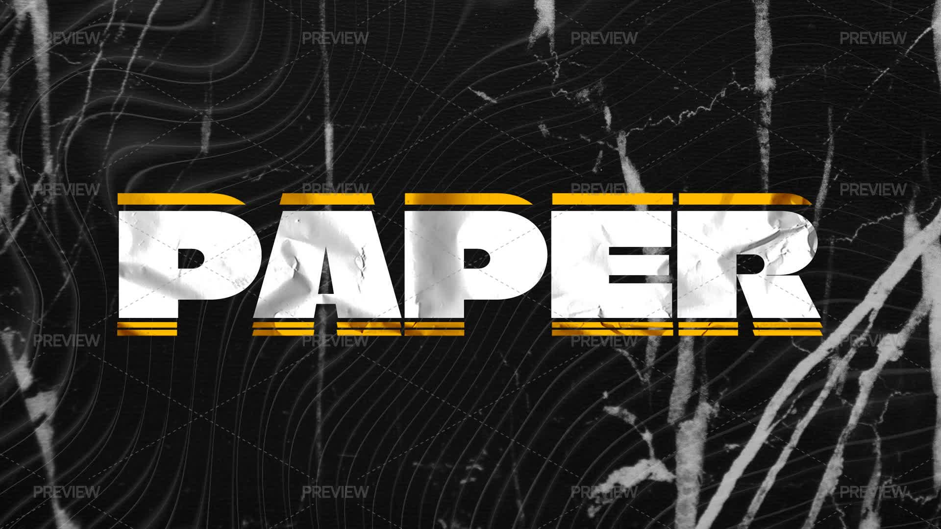 Paper Text Effect by storegraphic - Graphics | Motion Array