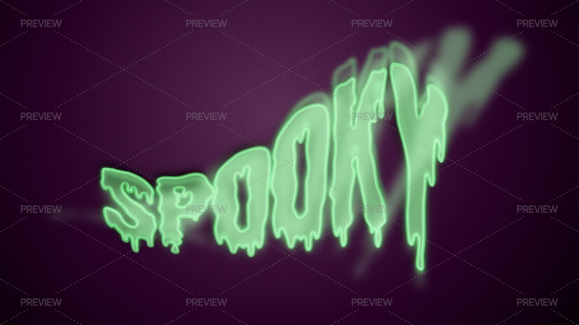Spooky Text Effect - Graphics | Motion Array