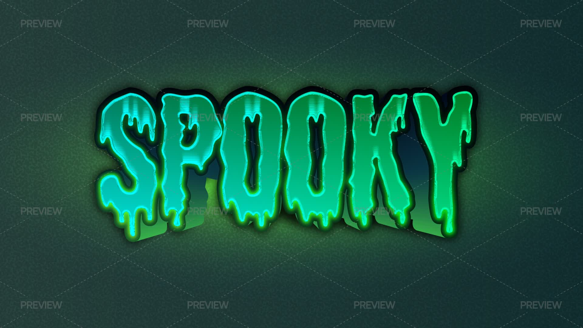 Spooky Text Effect - Graphics | Motion Array