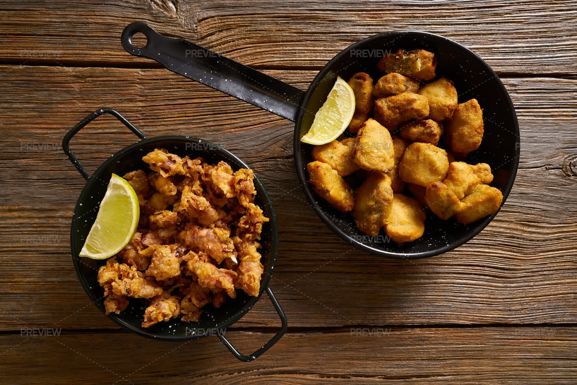 Spanish Fried Fish Tapas by LUNAMARINA - Stock Photos | Motion Array