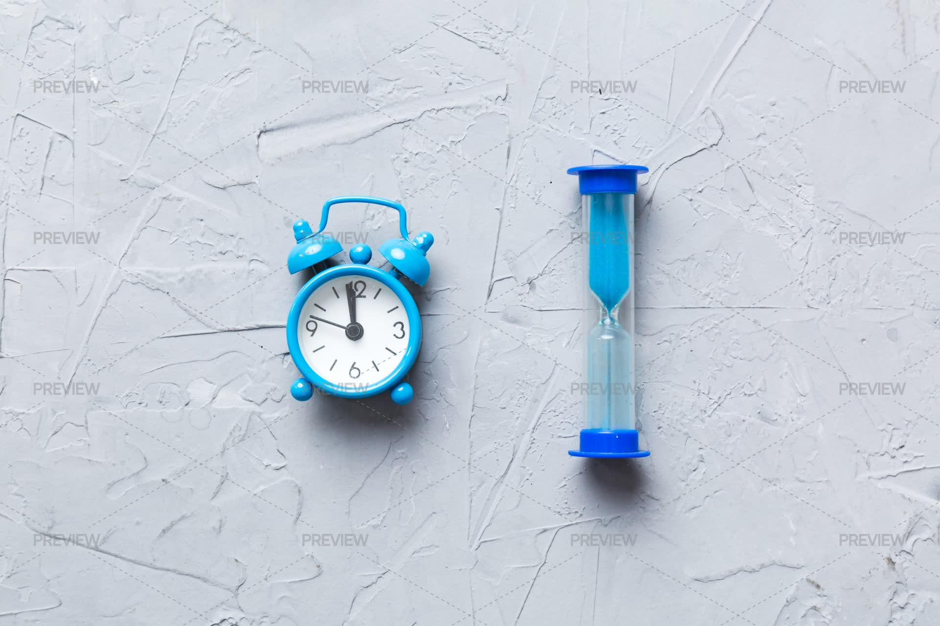 Hourglass And Timer As Time Passes - Stock Photos | Motion Array