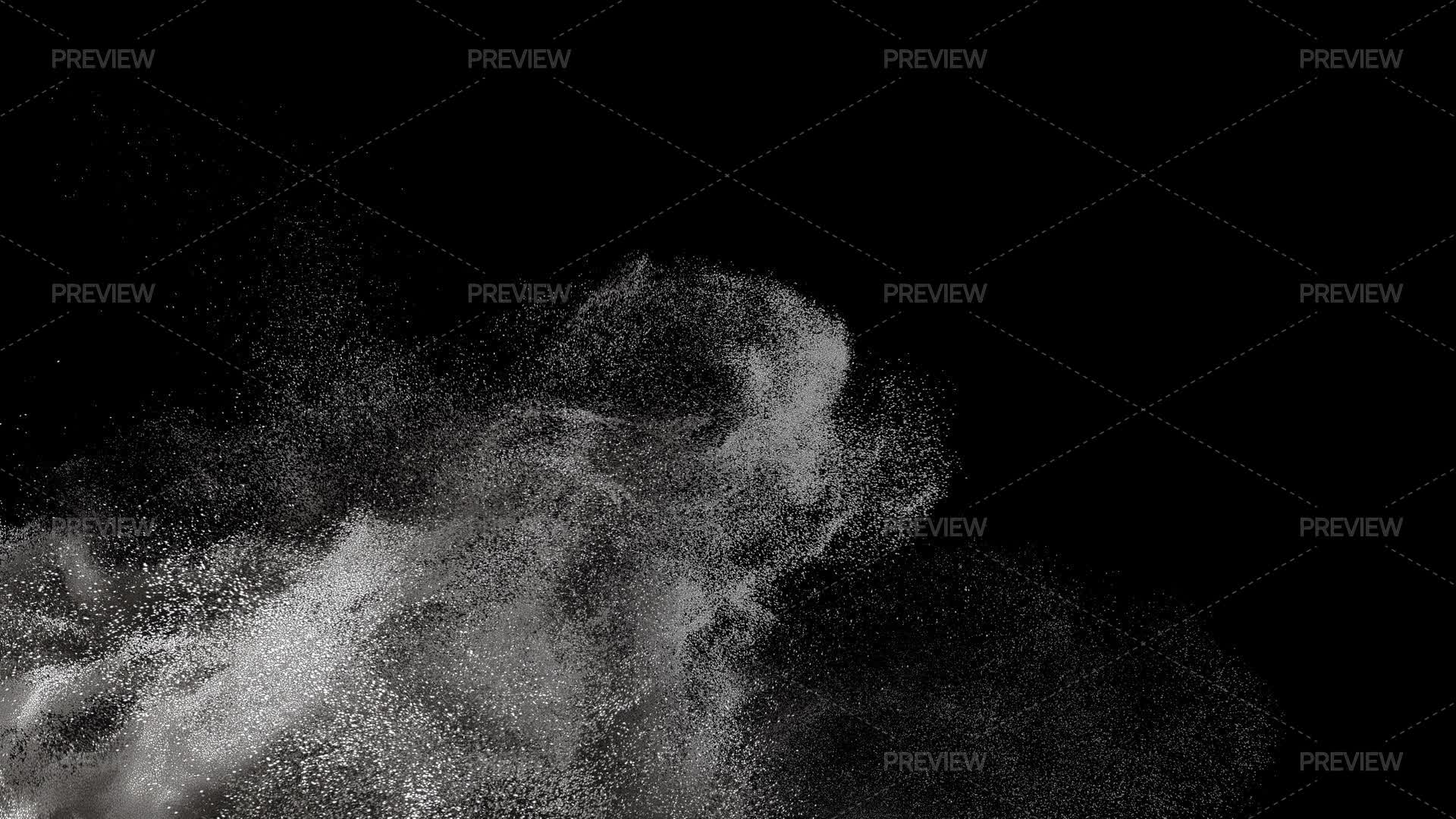 Splash Of Dust Particles - Graphics | Motion Array