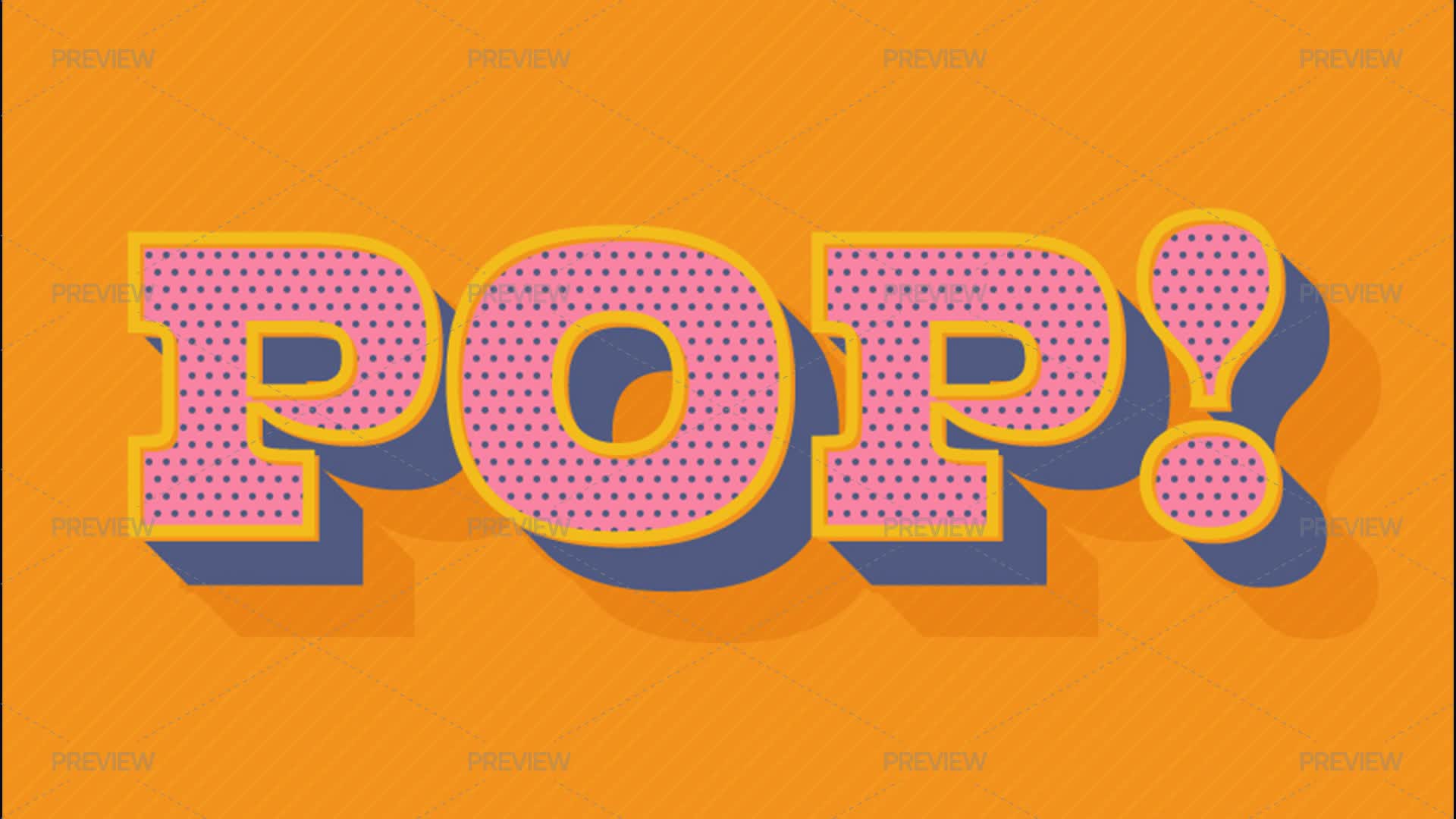 Dots Text Dot Pattern Text Effect - Graphics | Motion Array