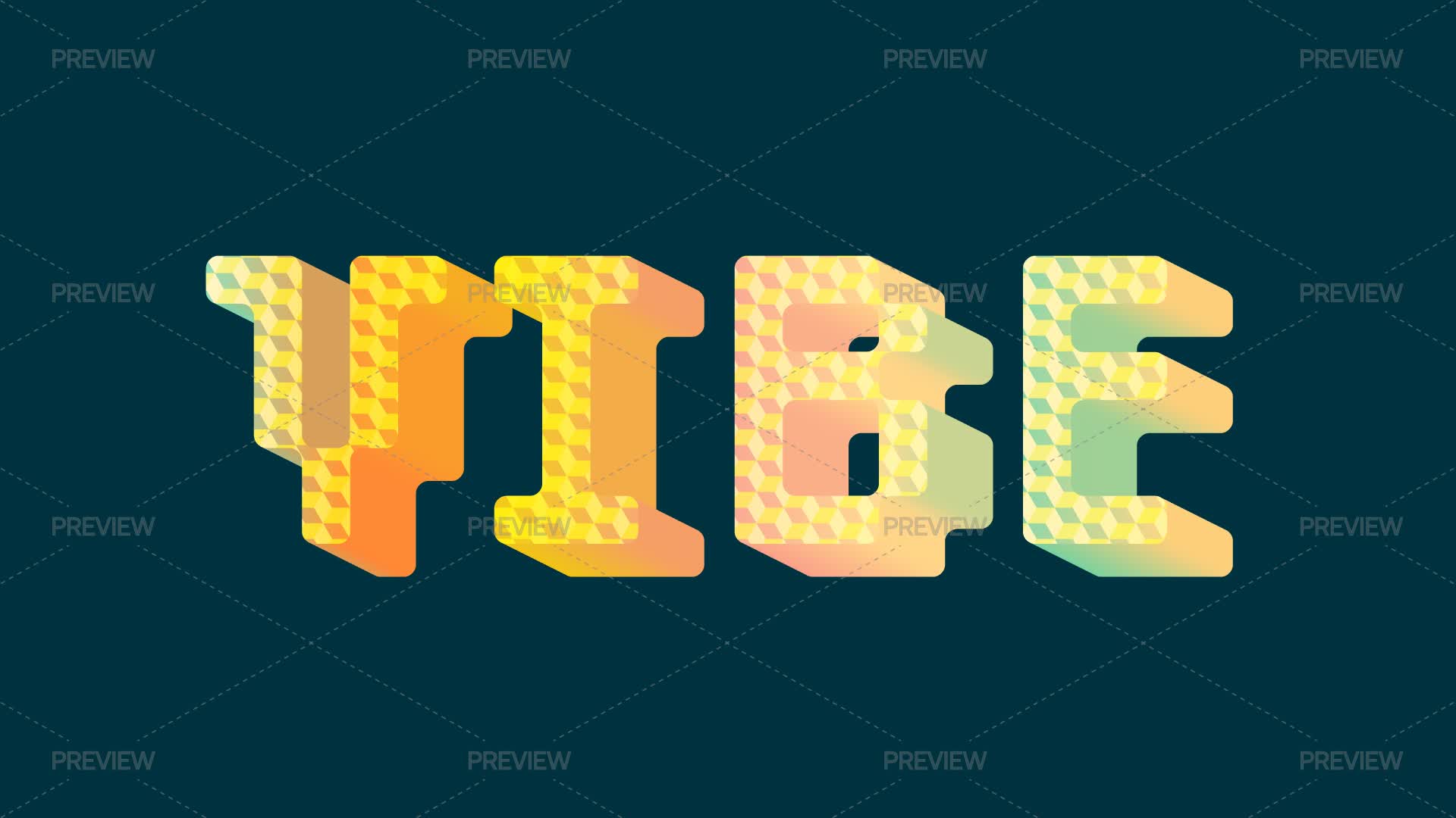 Patterned Text/graphics 3D Patterned Text Effect - Graphics | Motion Array
