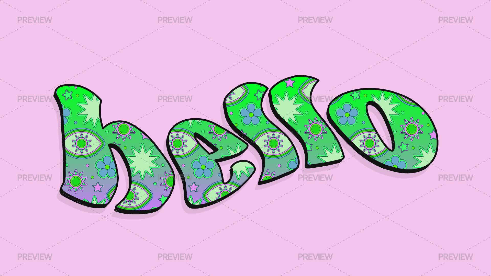 Patterned Text/graphics Patterned Text Effect by Wavebreak Media - Graphics | Motion Array