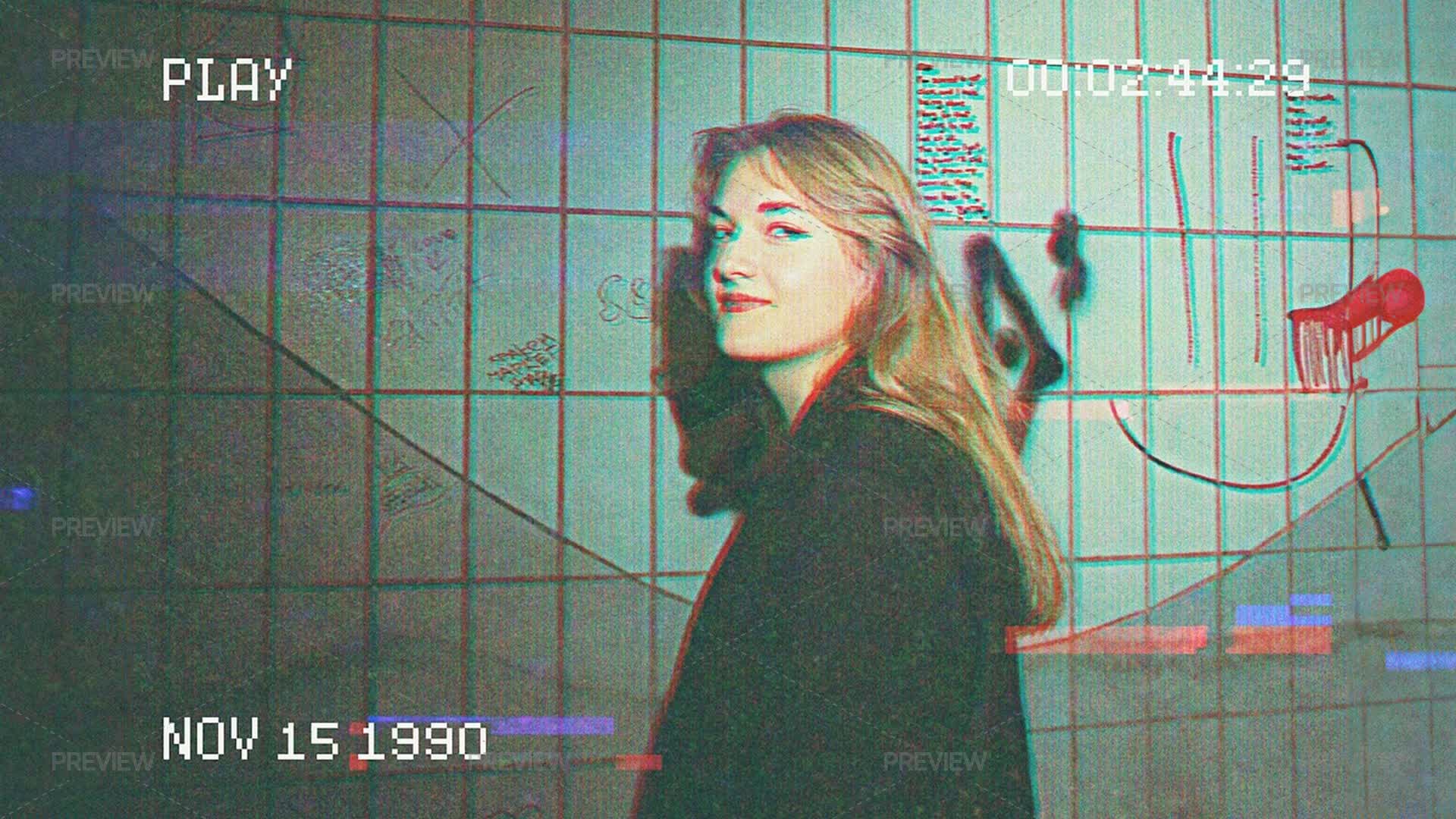 Vhs Graphics Retro VHS Photo Template by Pixelbuddha - Graphics | Motion Array