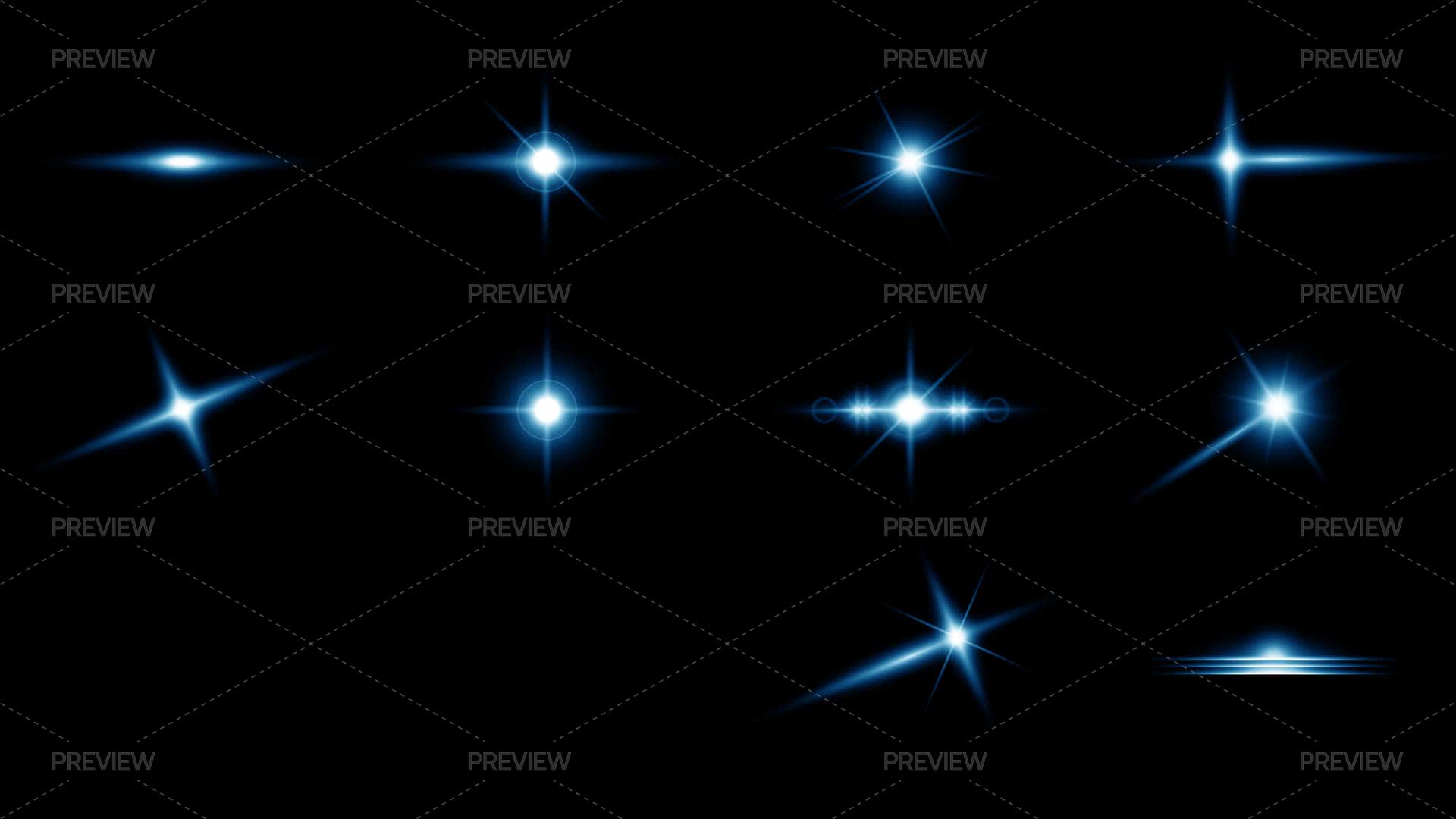 Lens Star Effect Overlay by Pitchlook - Graphics | Motion Array