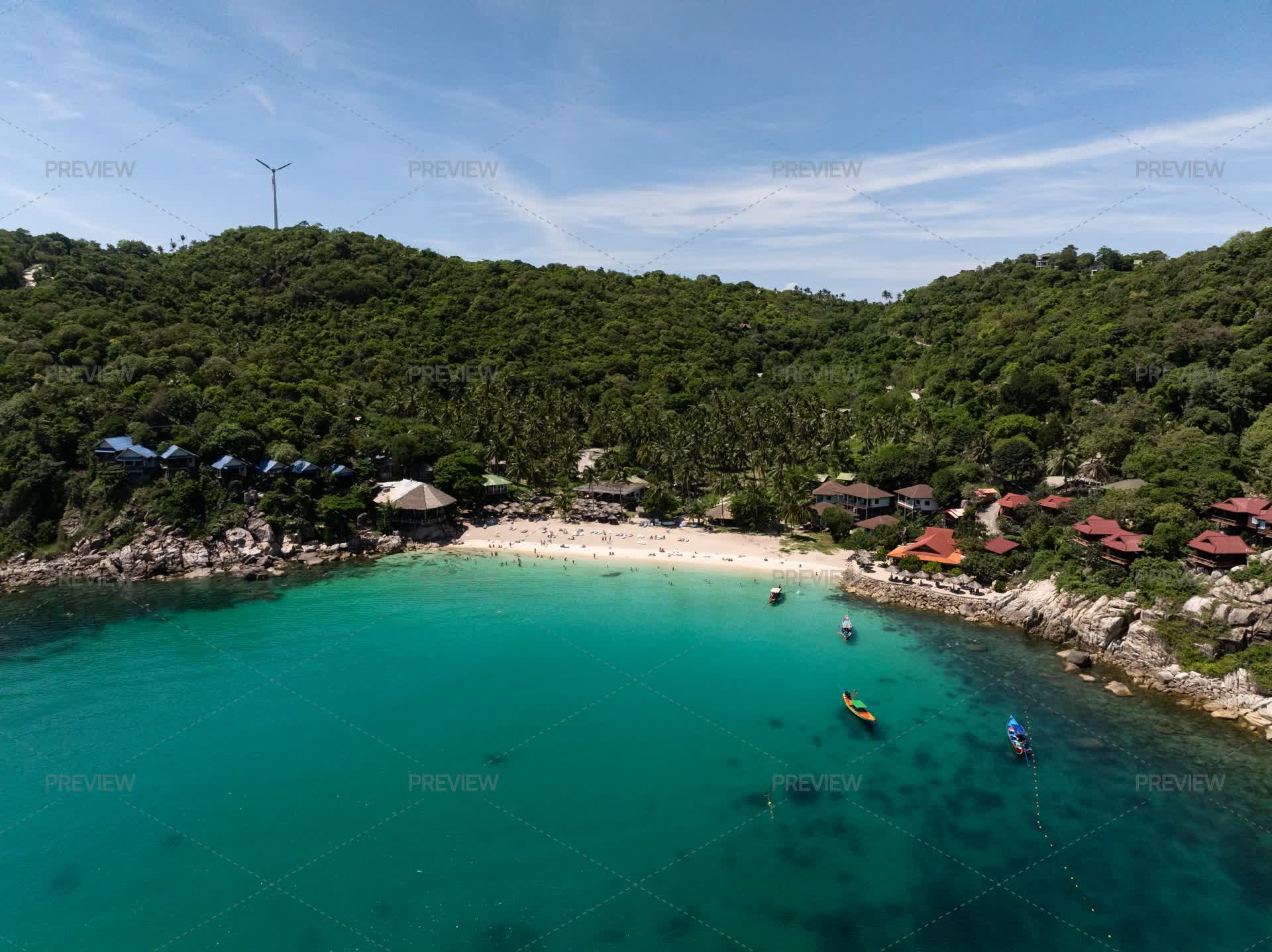 Hidden Tropical Beach With Turquoise Bay Ao Leuk Koh Tao Thailand hidden-tropical-beach-with-turquoise-bay-ao-leuk-koh-tao-thailand