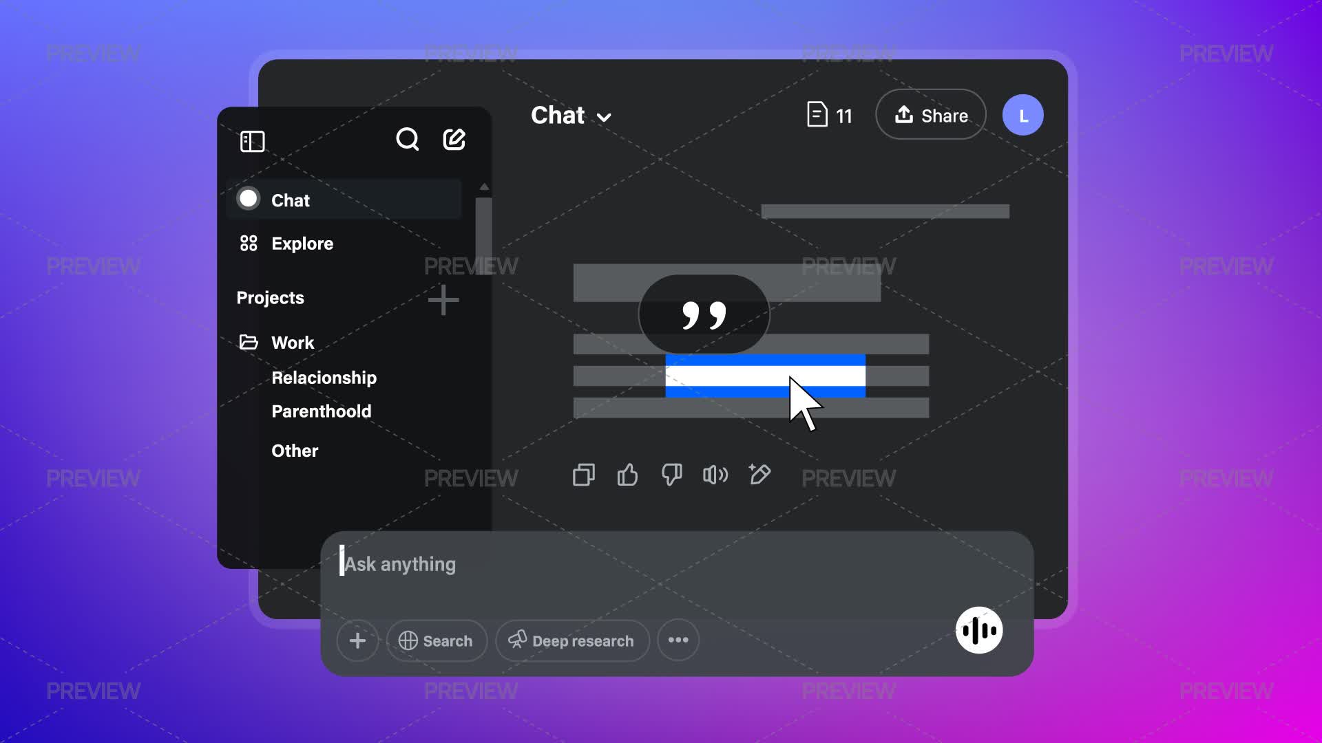 Array Chat Artificial Intelligence Chat by lina_chepolina - Graphics | Motion Array
