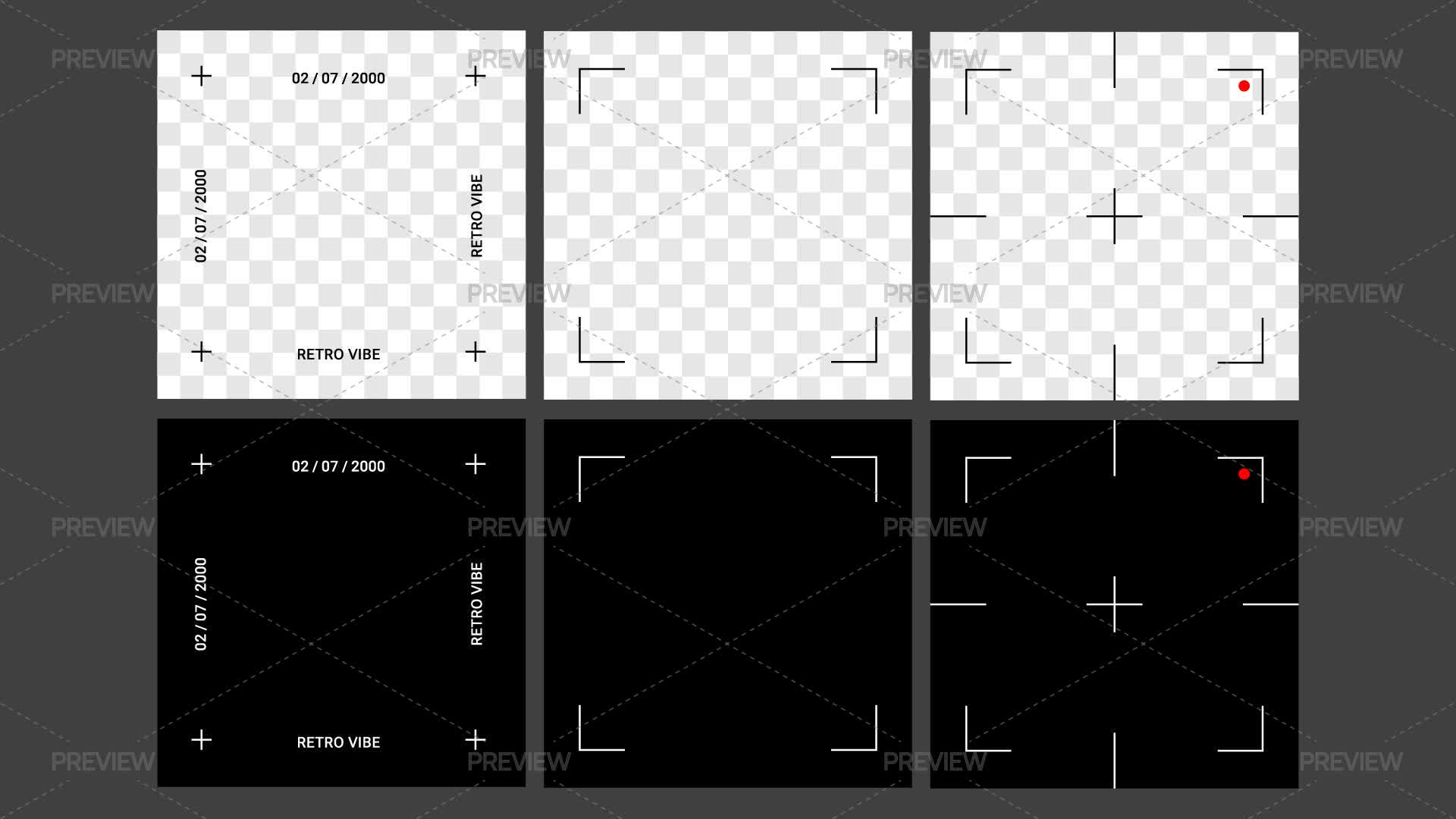 Camera Effect Visual Interface Camera Display Interfaces by Alisa Solo - Graphics | Motion Array