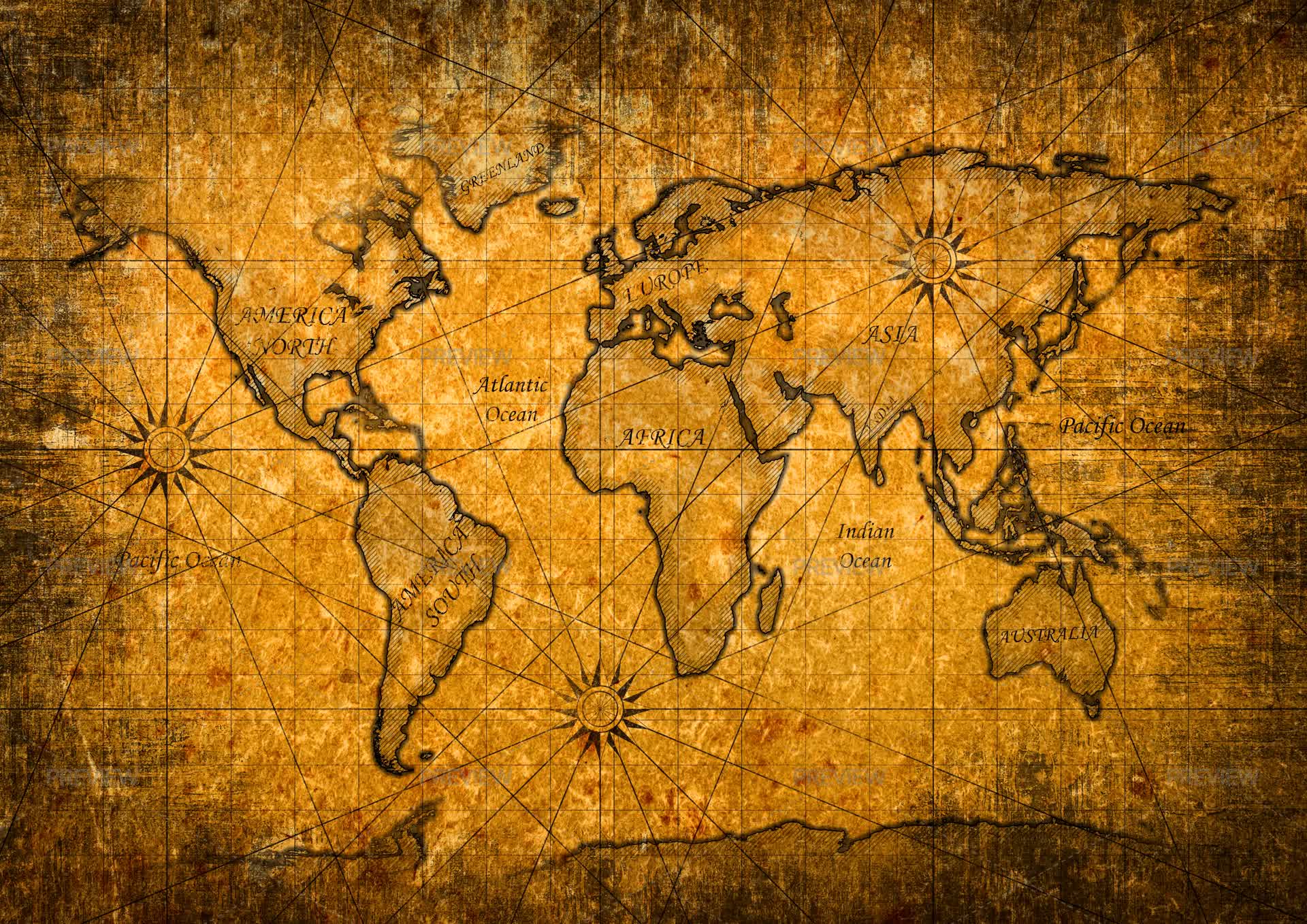 Map Photo Vintage World Map by Dmitry Rukhlenko - Stock Photos | Motion Array