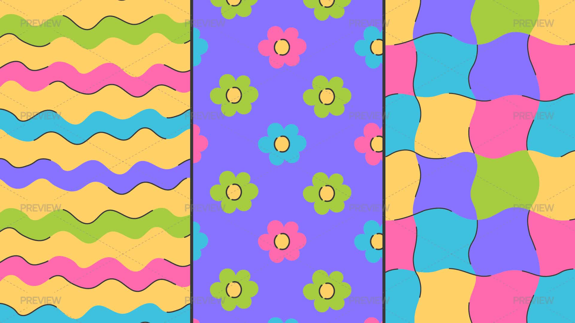 Funky Patterns With High Resolution