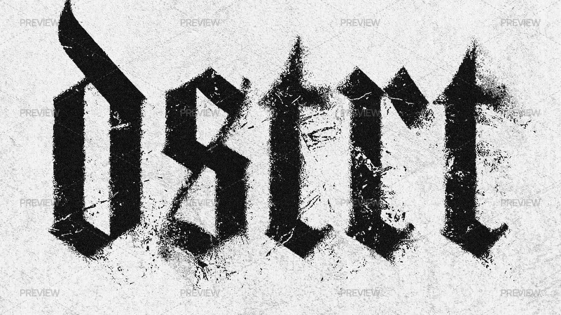 Broken Distortion Text & Logo Effect - Graphics | Motion Array