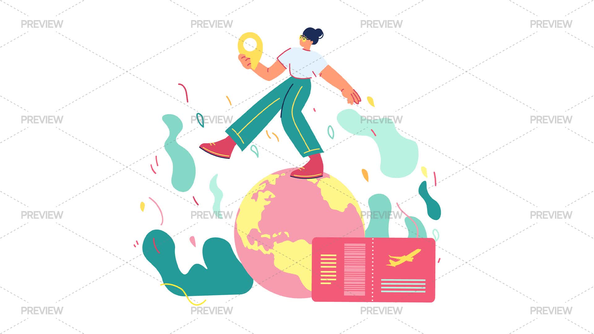 Global Exploration - Graphics | Motion Array