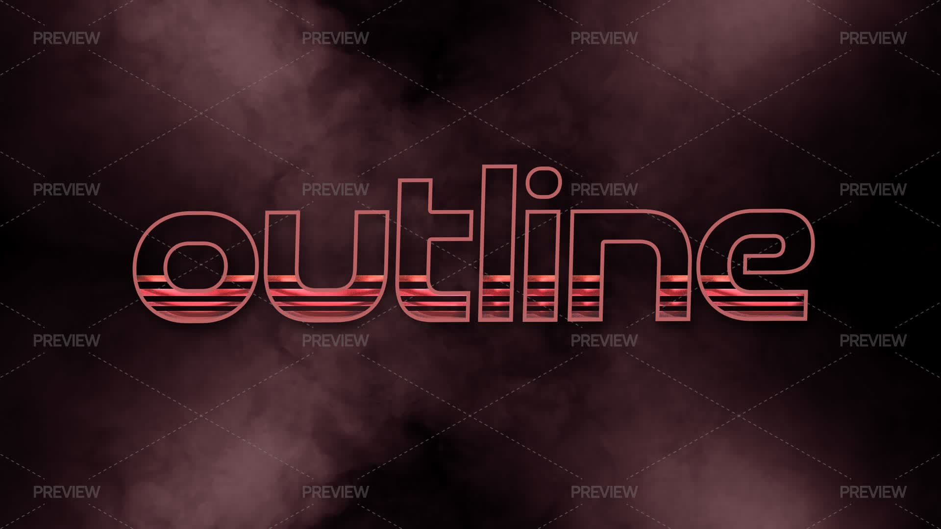 Text Outlay Outline Text Effect by storegraphic - Graphics | Motion Array