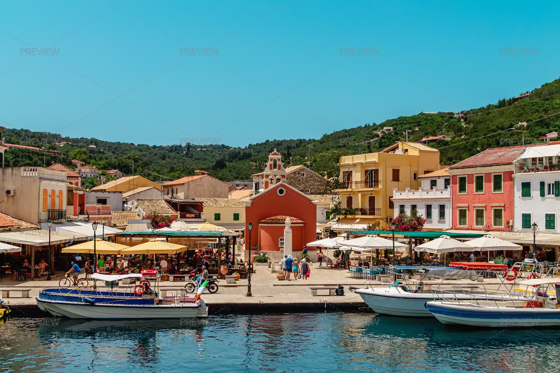 Paxos Island, Greece - June 25, 2014. - Stock Photos | Motion Array