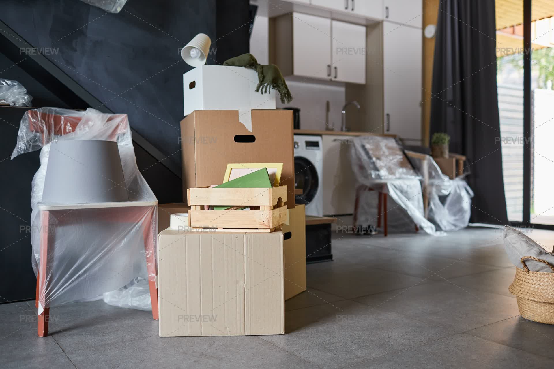 Moving House Background by SeventyFour - Stock Photos | Motion Array