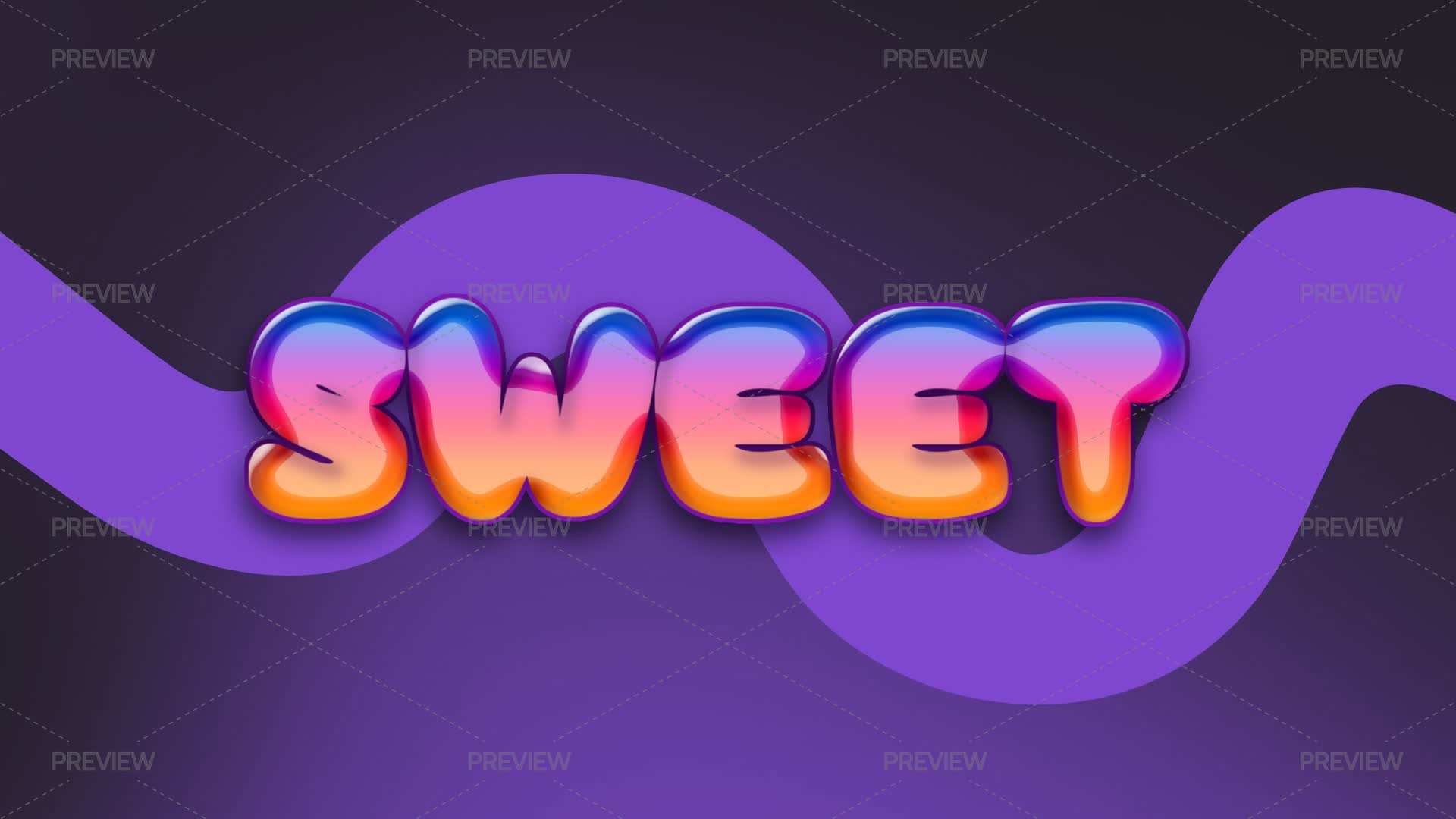 Swee Text Sweet Text Effect by storegraphic - Graphics | Motion Array