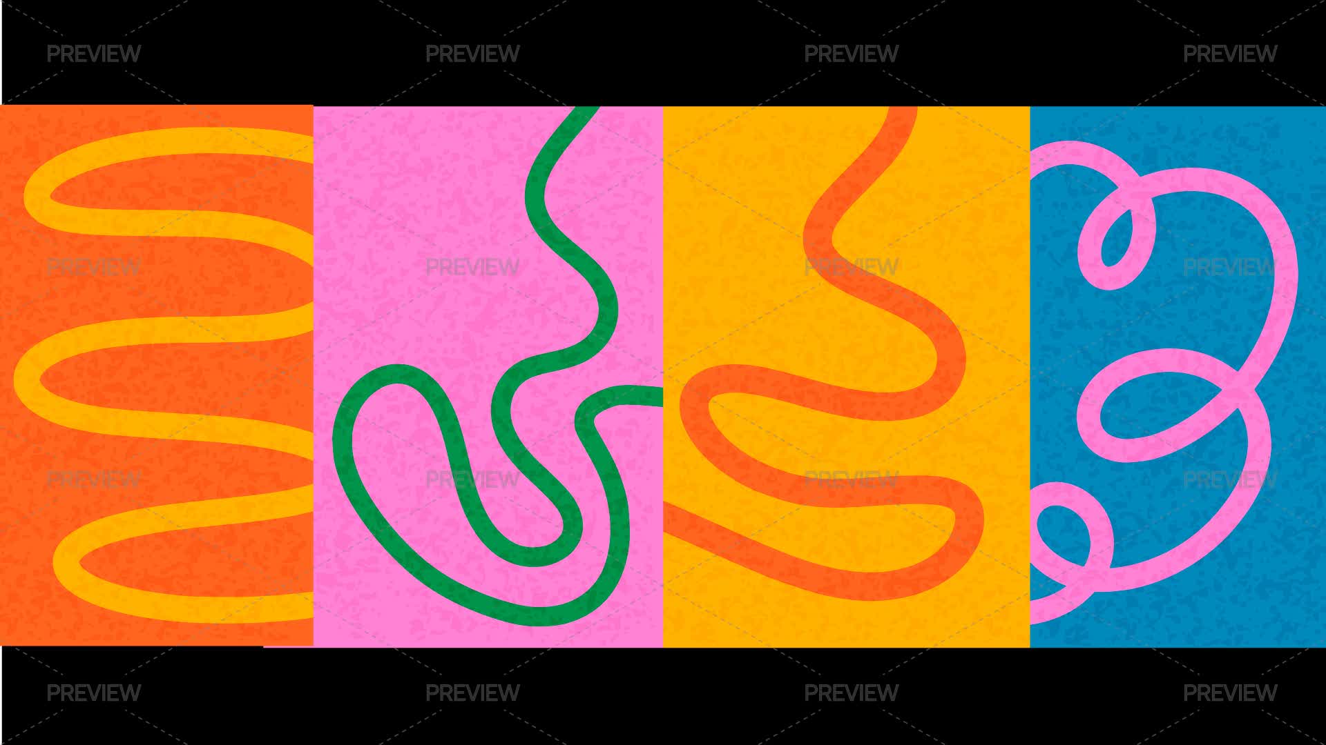 Colorful Line Backgrounds - Graphics | Motion Array