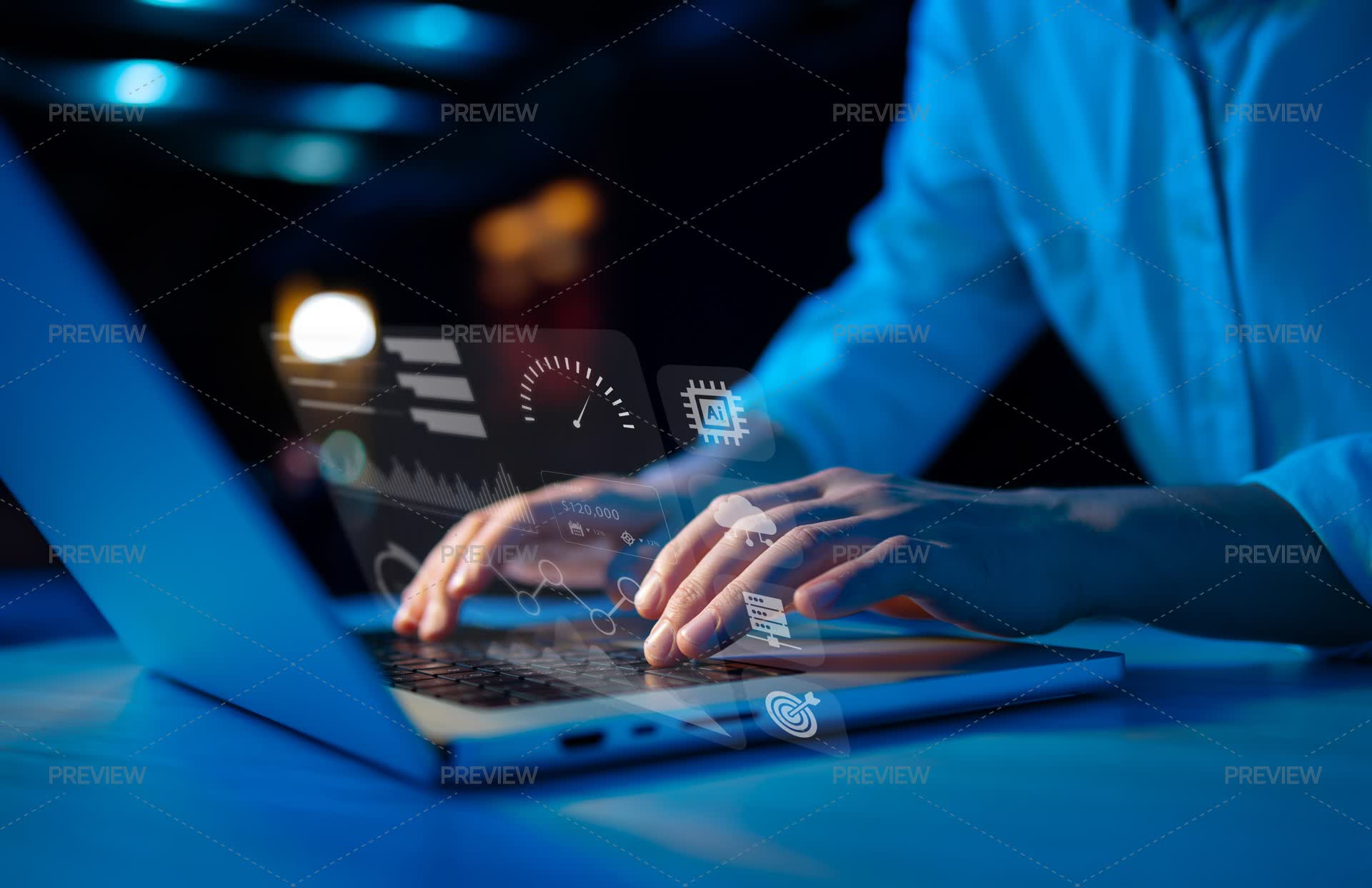 Business Innovation With AI And Marketing Strategies - Stock Photos ...