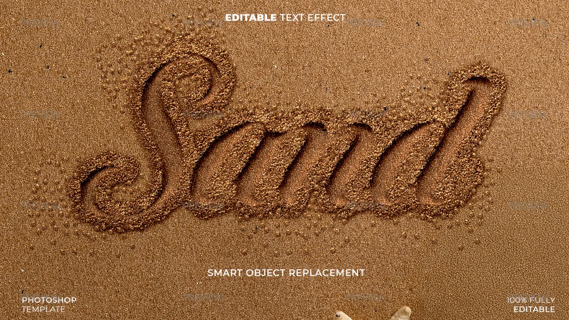 Sand Text Effect by stdgaris - Graphics | Motion Array