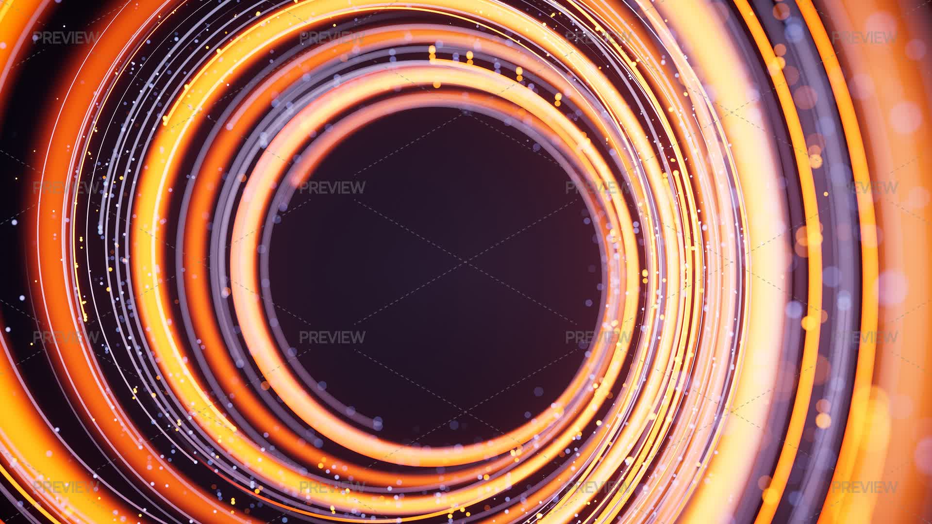 Moving Vortex Texture Rotating Glowing Vortex With Particles - Graphics | Motion Array