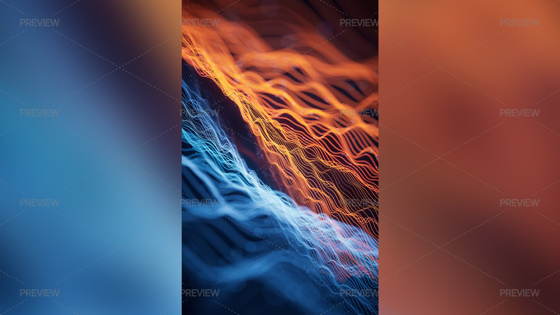 Flowing Wave Graphics Flowing Wave Lines With Curved Pattern - Graphics | Motion Array