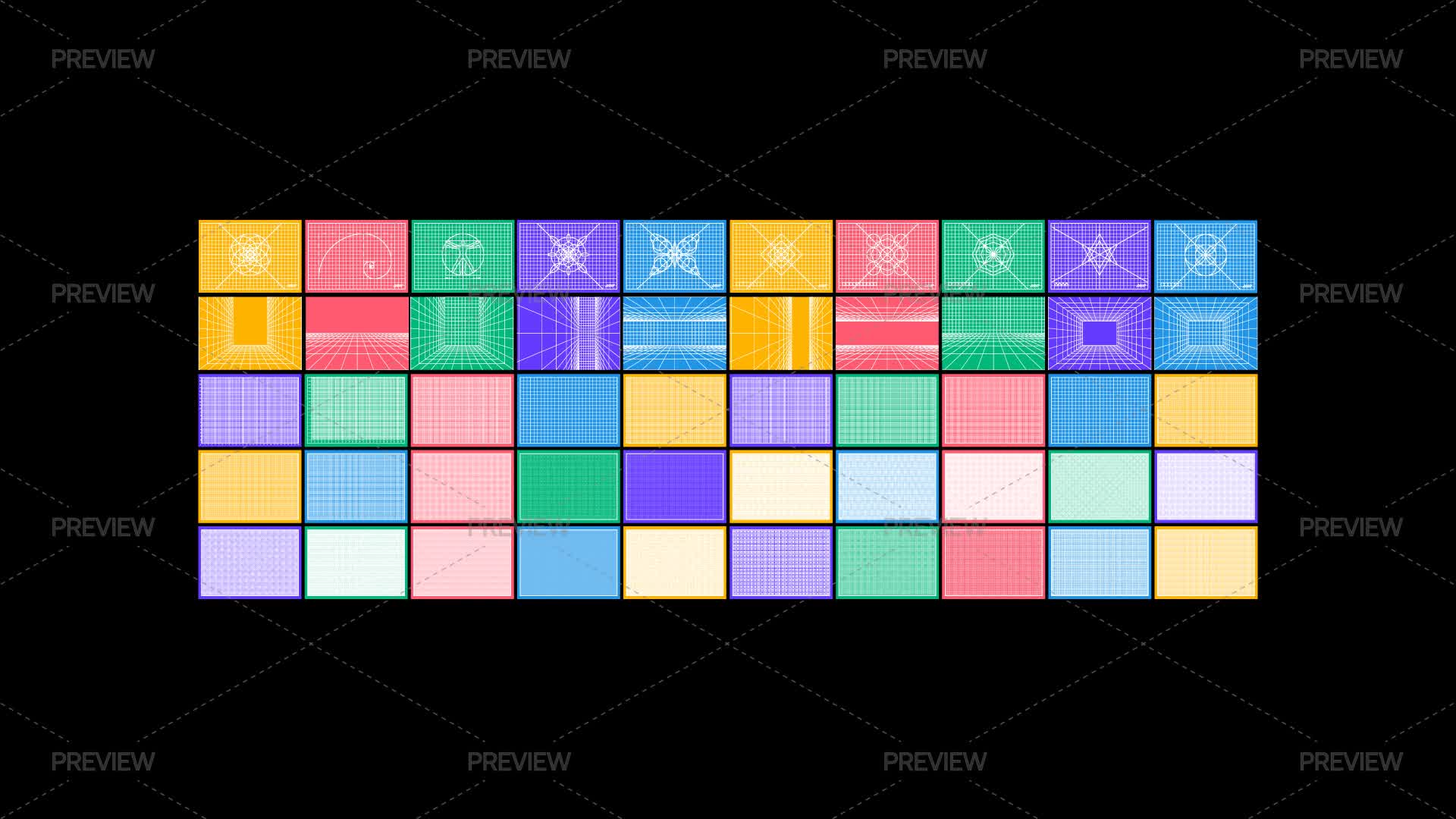 Css Background Line Grid Grid Line Backgrounds - Graphics | Motion Array