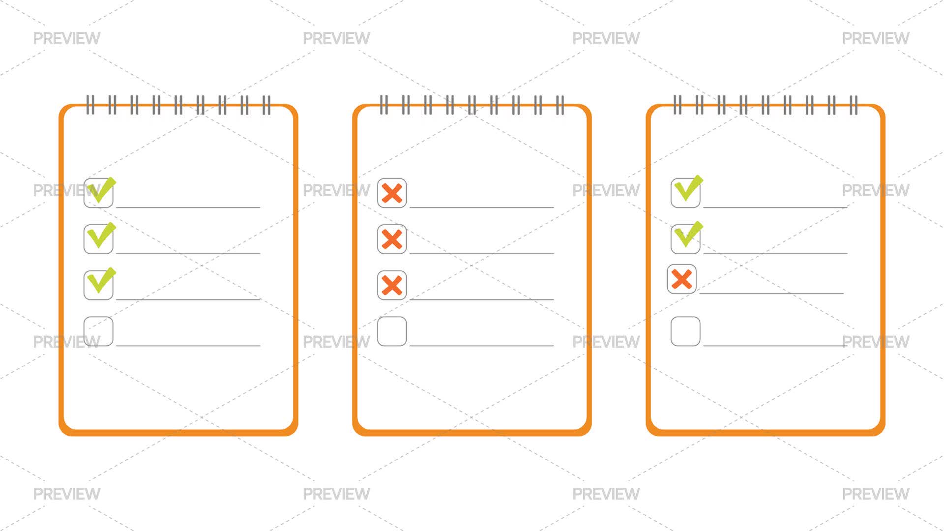 Check List Element Checklist Elements - Graphics | Motion Array