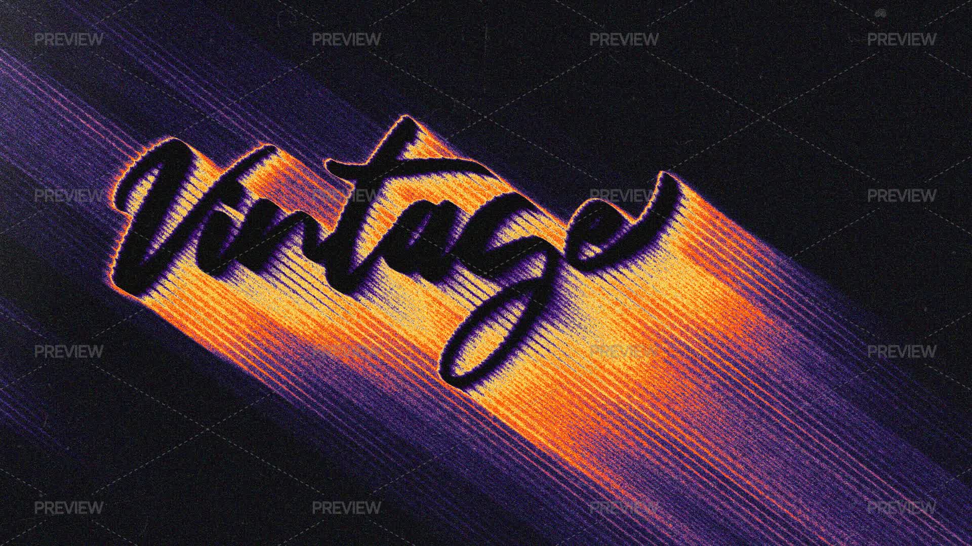 Fading Tags Graphics Vibrant Fade Text Effect - Graphics | Motion Array