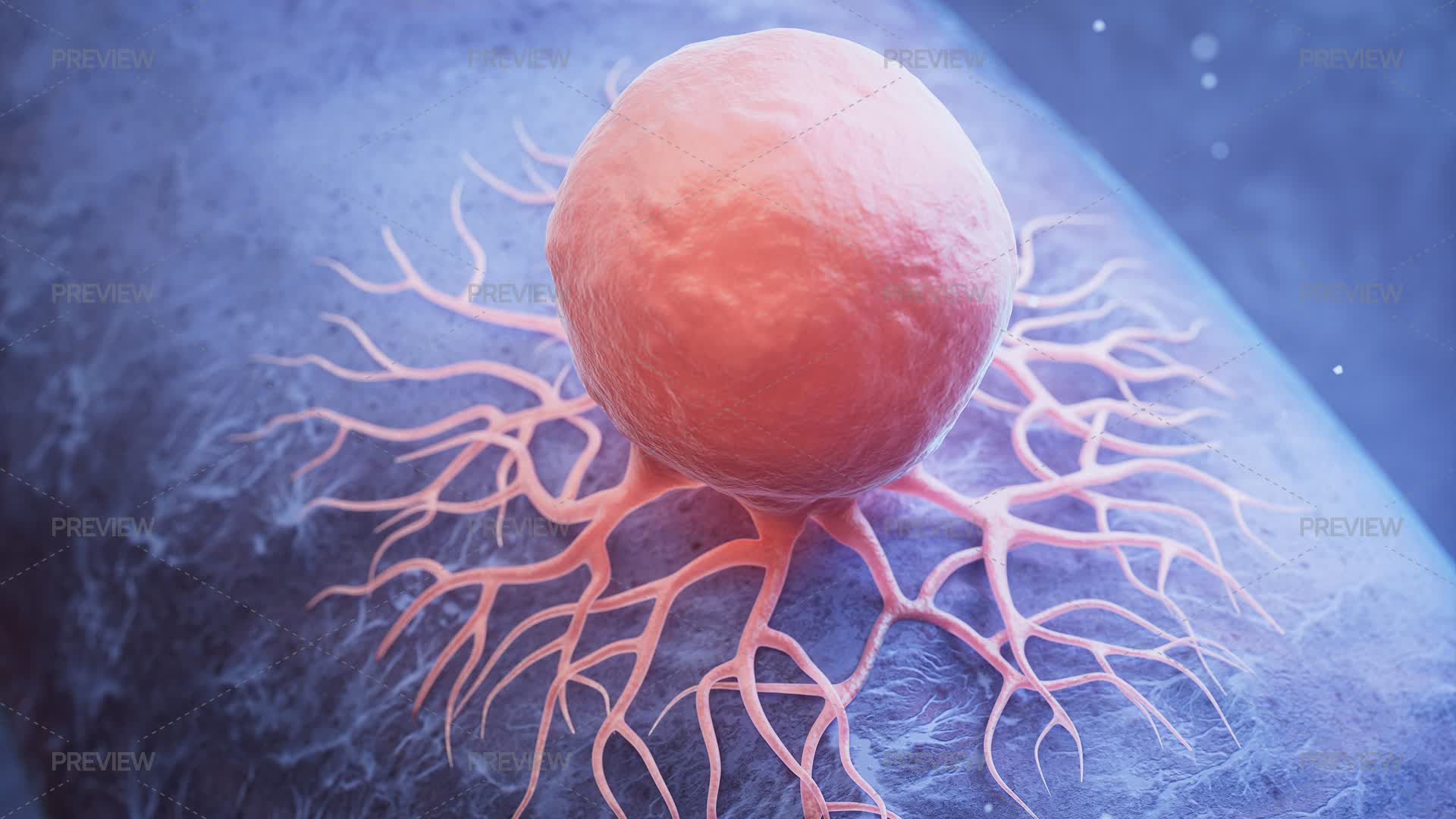 Cancer Cell Illustration - Graphics | Motion Array