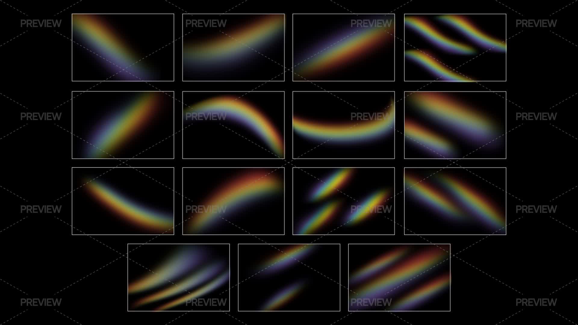 Prism Raphics Prism Light Overlays by Pitchlook - Graphics | Motion Array